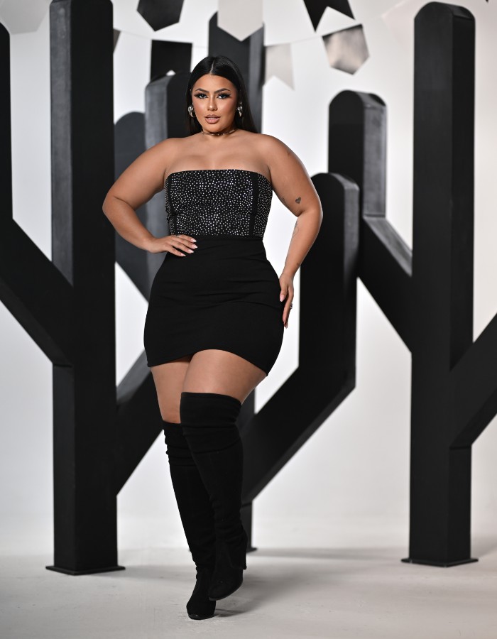 Vestido glow